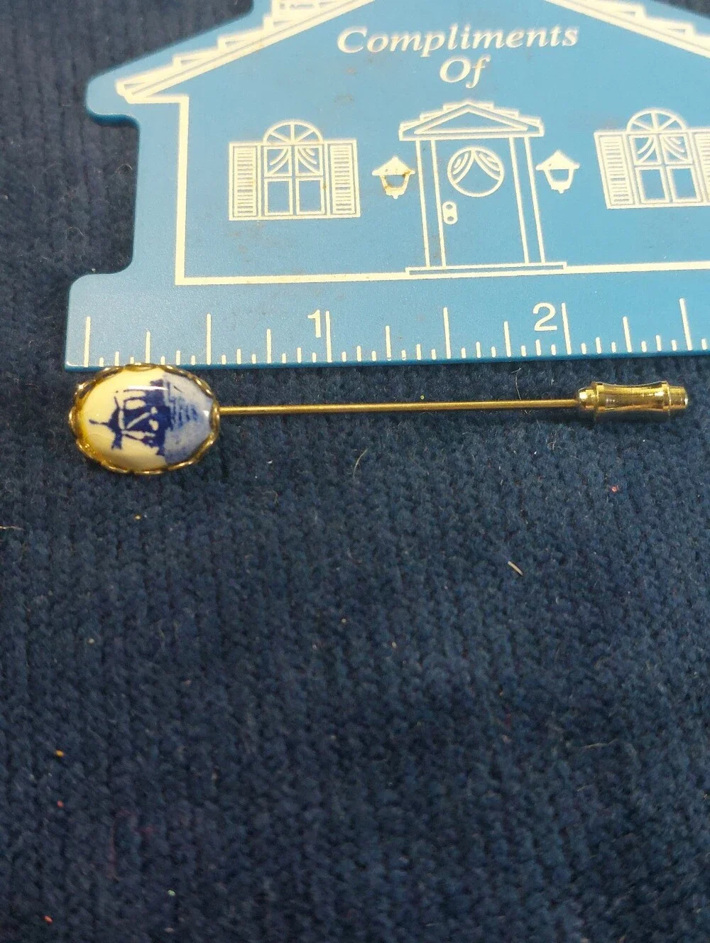 Delft Blue Windmill 3-Piece 